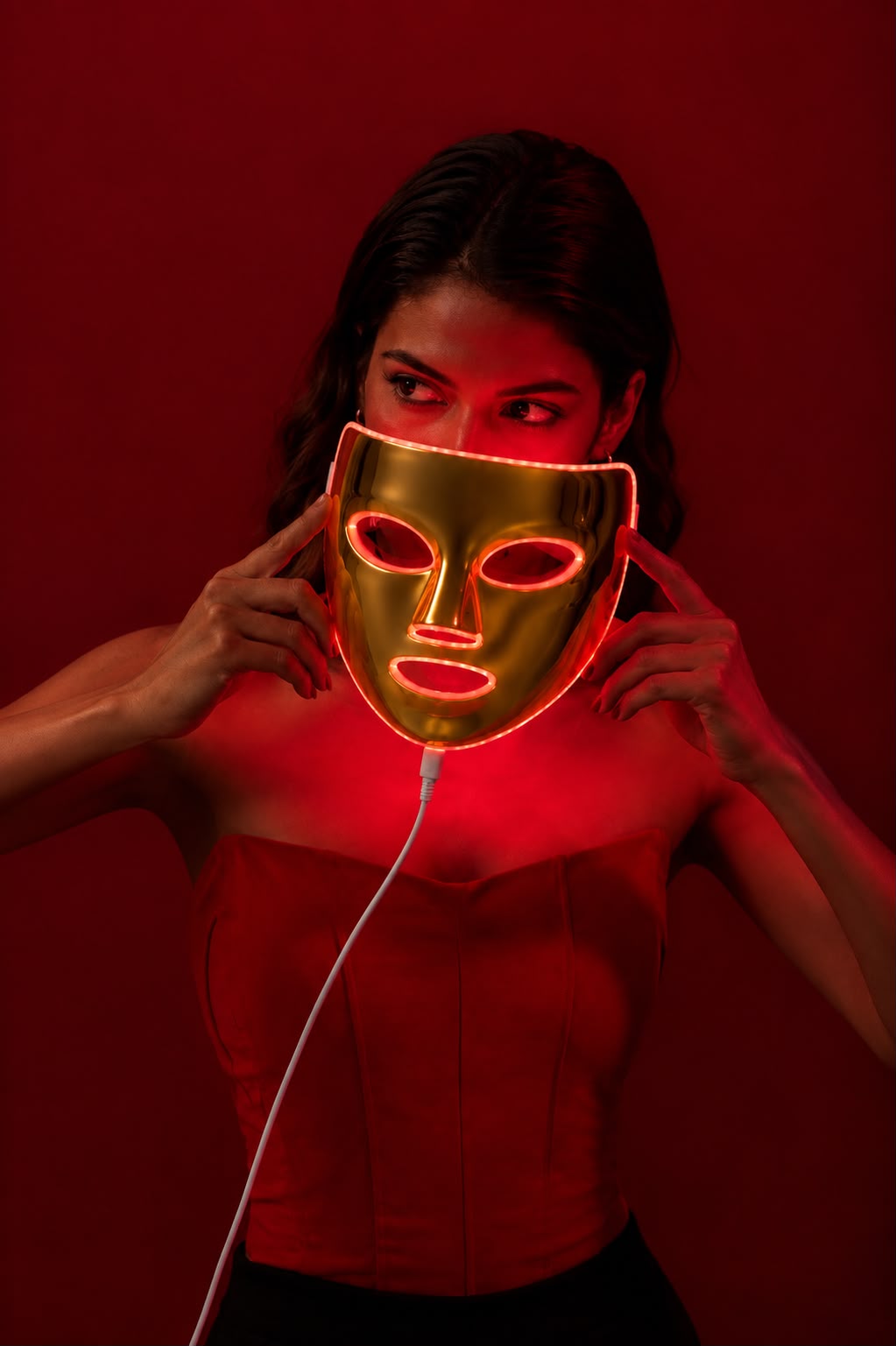 Led Facial beauty instrument